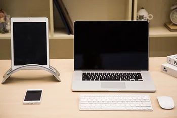 BookArc za MacBook | Prihranek Prostora Navpično Namizno Stojalo za Apple Prenosniki (Space Grey) Najnovejša Različica Računalnik Stand Prenosni računalniki
